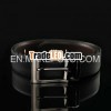 high quality imported genuine leather smooth leather belt for men