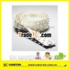white flexible waist belt