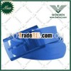 2012 fashion women belt with plastic buckle