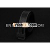 colorful genuine leather belt for men and women balck