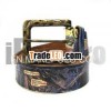 Printed Leather Belt