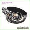 Leopard PU Belt for Lady