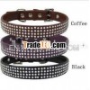 fashion rhinestone dog necklet