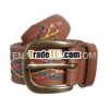 Fashion woman color embroidery Belts