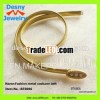 women female top brand design fashion plated gold metal alloy costume crystal buckle body belly wais