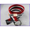 polyester belt, canvas belt, webbing belt with iron buckle