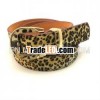Leopard Lady's Belt , Girl's Belt , fancy ladies belts