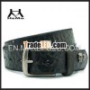 fashion antique fake ostrich leather belt