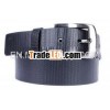 Nice lining black leather belt