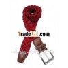 girdle elastic belt, braid knitted belt, weave fabric belt