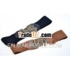fashion elastic vintage leather belt for women