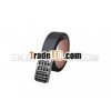 BLACK COW LEATHER WITH HIGH QUALITY ZINC ALLOY BUCKLE