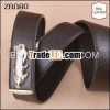 2013 Newly Designed Factory Original Gold Leather Belt