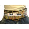 women pu college style belt(HS-A4)