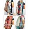 girl's silk kantha designer shawl