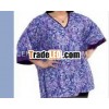 LADIES PONCHO floral printed