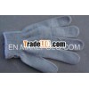 100% cotton white industrial working safety gloves