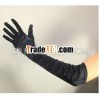 fashion lady sexy fancy black bride Hallowmas long sleevegloves