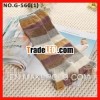 2013 new fashion knit colorful half finger long gloves