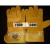 Best selling cow grain leather gloves work EN388