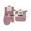cotton oven mitten