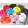 2013The Latest Hot Seller Wool Style Cashmere Scarf Solid Color, 43Coors For Option, Good Quality An
