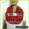 European design fashion knitting snood scarf
