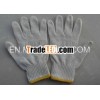 100% cotton white working safety gloves