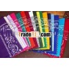 100% Cotton printed bandana