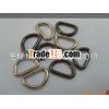 D shape bag iron buckle
