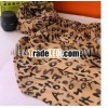 Alphabet contrasting color polyester scarf