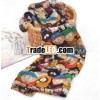 Animation figures polyester scarf