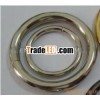 round bag iron buckle with silver color