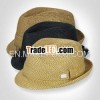 Weatern style top quality cheap mens new design fedora hats