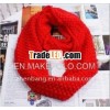Red Color Knitted Cashmere Scarf