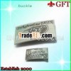 New style silver belt buckle for promotion gifts