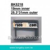 Zinc belt buckle with prong (#BK5218/19mm inner)