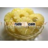 Canned food - Canned pineapples pieces/slices in syrup,  canned pineapples pieces in glass jar glass