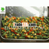 Canned mixed vegetables in tine or jars