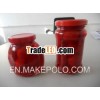 canned strawberry E124 colorant in light syrup