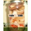 Canned Mushroom in Glass Jar