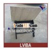 No Rusty And Decorative Metal Frame is color black