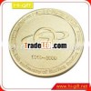 2013 High quality metal custom gold coins