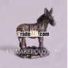 2013 crafts metal pewter zebra sculpture statue