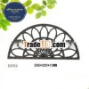 half round anti-rust color cast iron door mat