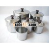 stainless steel drinking cup with lid