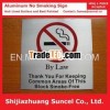 Aluminum No Smoking Sign