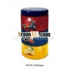 Tin case three caddy tins round tin exports Russian tea caddy