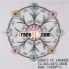 Colored Flowers wall decoration