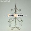 Wholesale handmade 3-layer christmas wire tree with translucent star